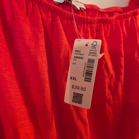 Flutter short sleeve top - Picture 2 of 2